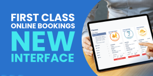 First Class Online Bookings New Interface