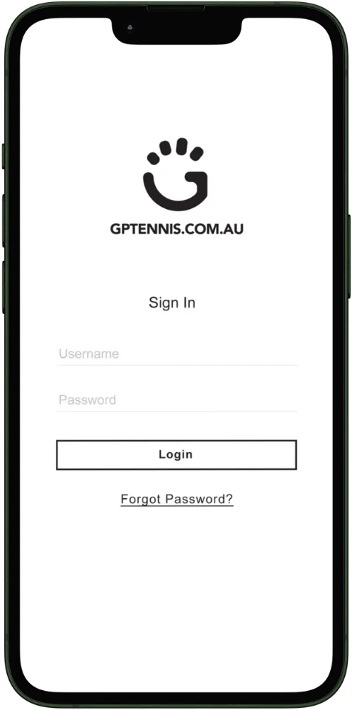 GP Tennis App Design - First Class Software
